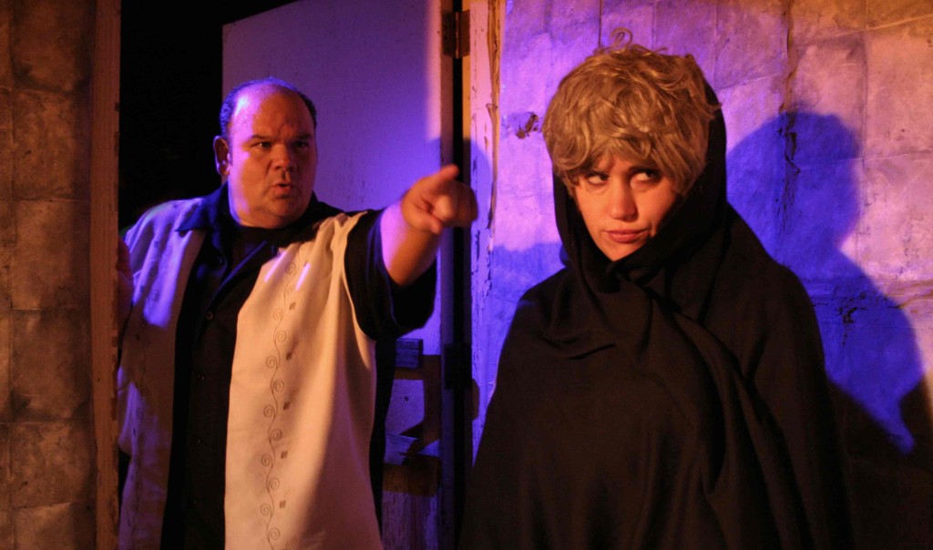 Suzanna as Noah's wife, "Yessah" with Gust Alexander in "The God Complex."