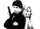 Publicity pose from Pirromount's 1979 James Bond parody, The Spy Who Did It Better starring John McCafferty and Jeri Lee Ott
