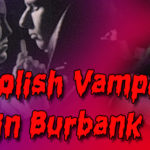 Artwork from the 1983 Pirromount Comedy A Polish Vampire in Burbank, featuring Mark Pirro and Marya Gant