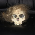 Movie prop - part of the Delores skull from "Polish Vampire in Burbank" (1983)