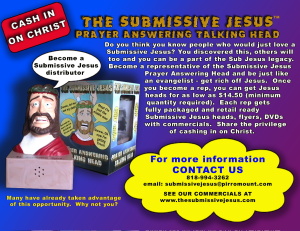 Submissive Jesus flyer