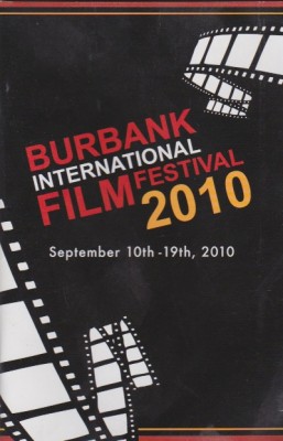 Poster for Burbank Film Festival - when Pirromount's "The God Complex" played there