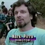 Filmmaker Mark Pirro in a segment from Entertainment Tonight, promoting his 1991 movie Nudist Colony of the Dead