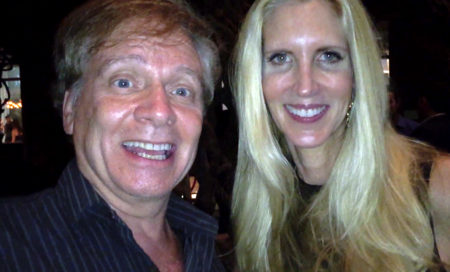 Director Mark Pirro with Ann Coulter